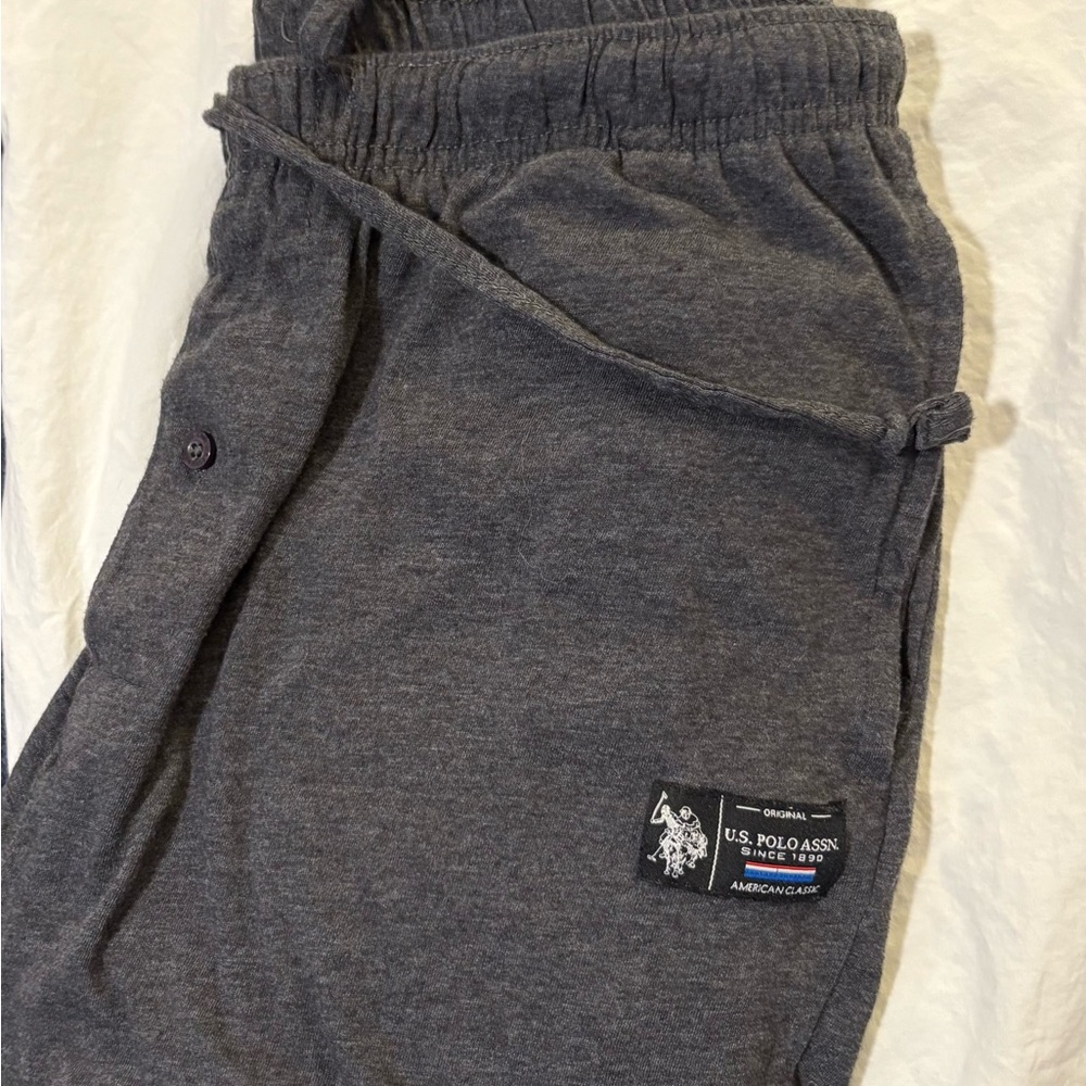 U.S. Polo Assn. Men’s Charcoal Joggers Size Large NWOT